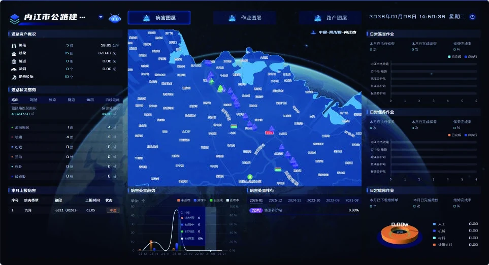公路养护数字化管理平台